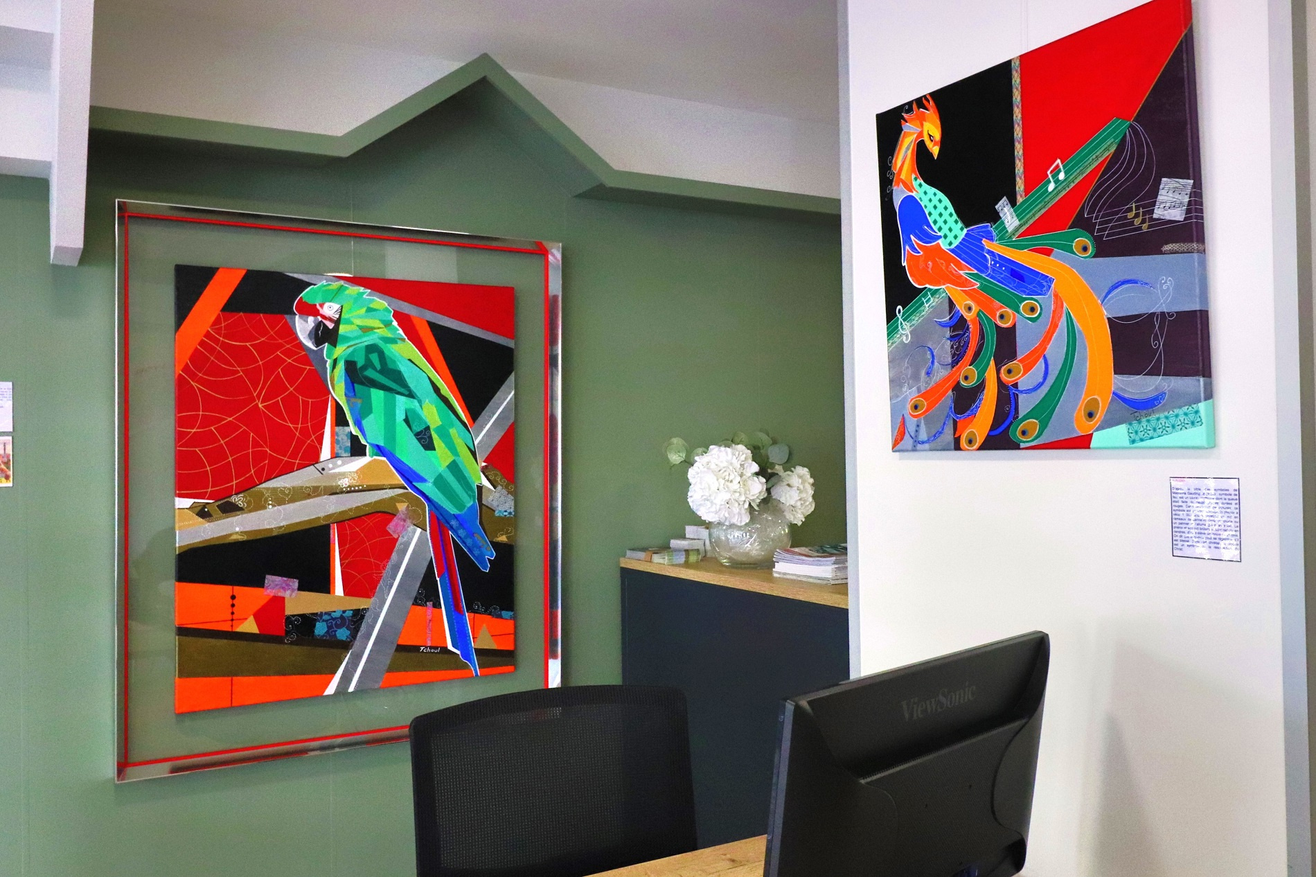 Nouvelle exposition artistique chez L...